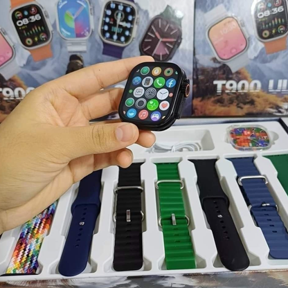 SMARTWATCH T900 ULTRA + 7 CORREAS GRATIS💥🎁