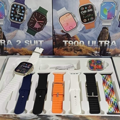 SMARTWATCH T900 ULTRA + 7 CORREAS GRATIS💥🎁