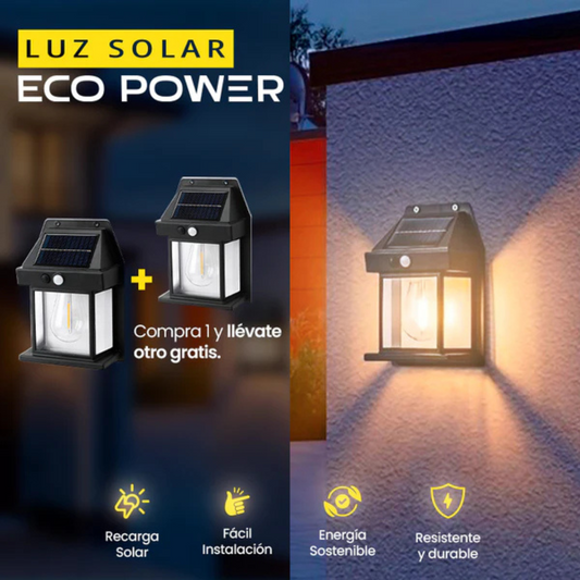 Luz Solar EcoPower 2x1