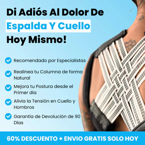 ®Posturex Corrector de Postura + Regalo🎁