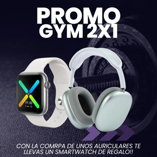 COMBO BPM!! SMARTWATCH PREMIUM + AURICULARES PRO MAX