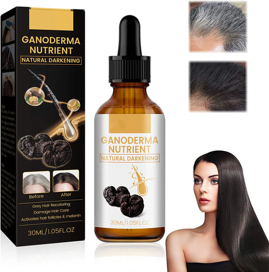 Serum Capilar de Ganoderma Nutrient Oscurecimiento Natural 2X1