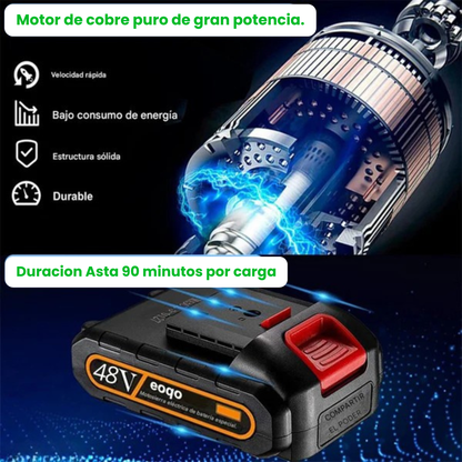 Motosierra portatil 2 baterias + Kit Gratis🎁
