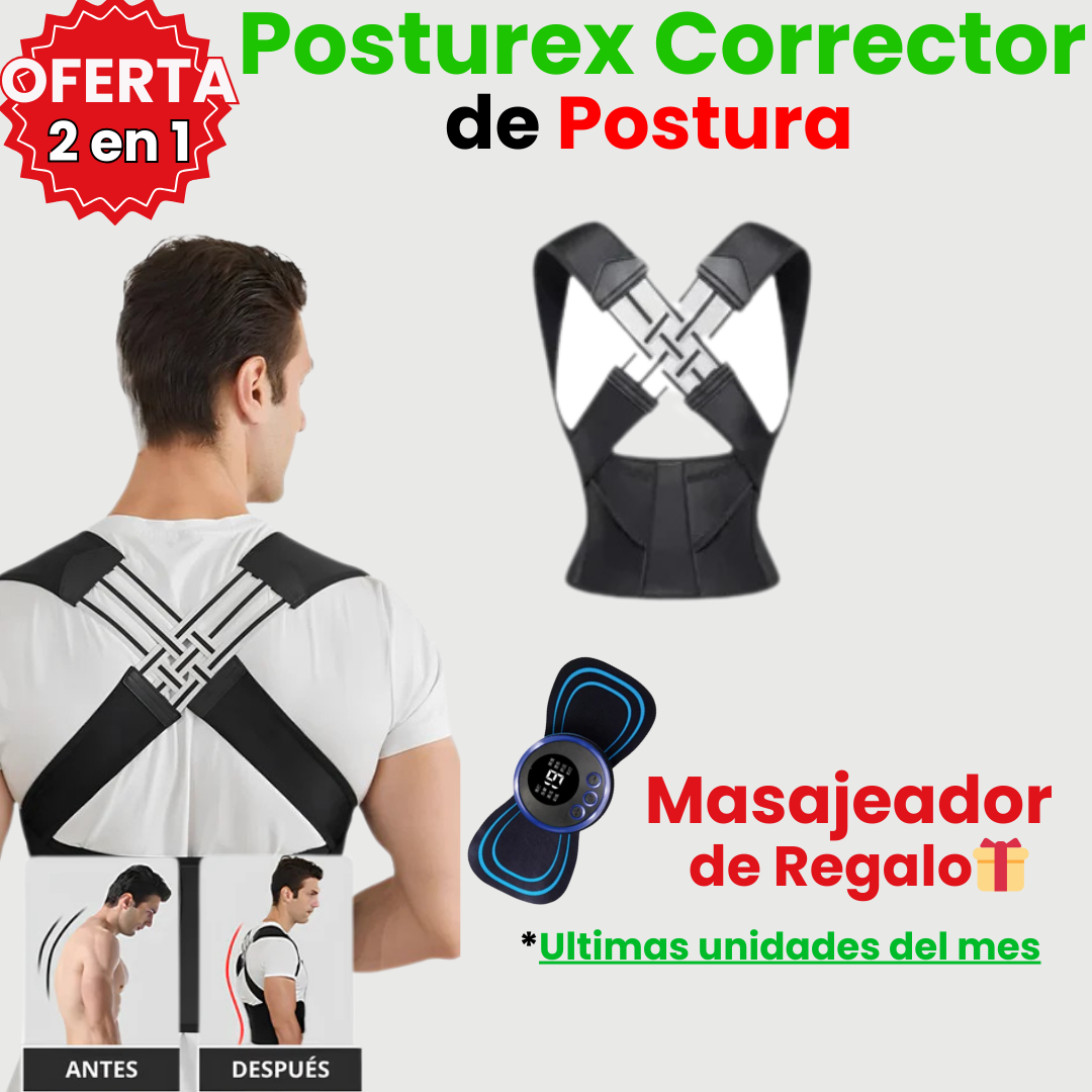 ®Posturex Corrector de Postura + Regalo🎁