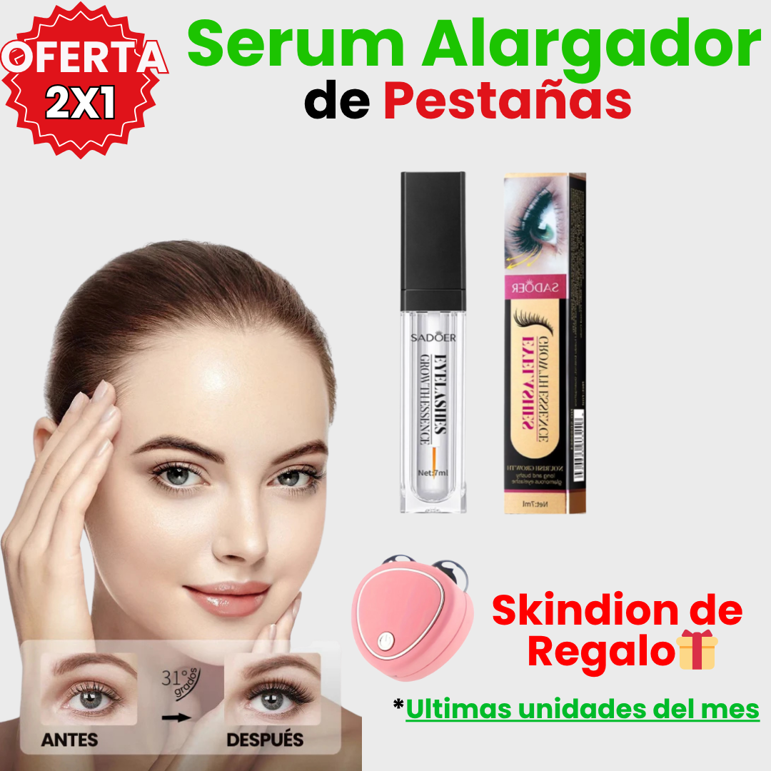 Alargador de Pestañas + SkinDion🎁